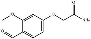 2-(4-formyl-3-methoxyphenoxy)acetamide Structure