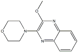 4-(3-methoxyquinoxalin-2-yl)morpholine Structure