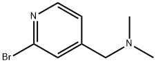 1-(2-bromopyridin-4-yl)-N,N-dimethylmethanamine Structure