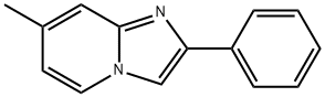 Imidazo[1,2-a]pyridine, 7-methyl-2-phenyl- 구조식 이미지