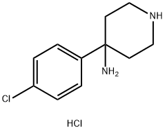 4-(4-Chlorophenyl)piperidin-4-amine dihydrochloride Structure