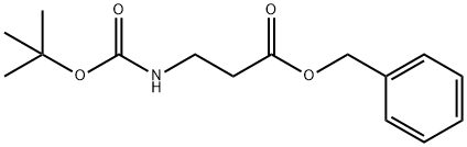 Benzyl 3-(Boc-amino)propanoate 구조식 이미지