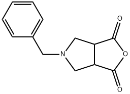 5-BENZYLTETRAHYDRO-1H-FURO[3,4-C] PYRROLE-1,3(3AH)-DIONE Structure