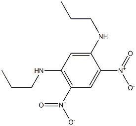 1,3-Benzenediamine, 4,6-dinitro-N,N'-dipropyl- Structure