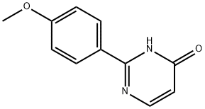 4(1H)-Pyrimidinone, 2-(4-methoxyphenyl)- Structure