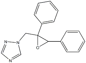 1H-1,2,4-Triazole, 1-[(2,3-diphenyloxiranyl)methyl]- Structure