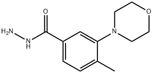 4-methyl-3-morpholin-4-ylbenzohydrazide Structure