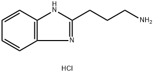 3-(1H-1,3-benzodiazol-2-yl)propan-1-amine dihydrochloride 구조식 이미지