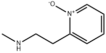 2-Pyridineethanamine, N-methyl-, 1-oxide 구조식 이미지