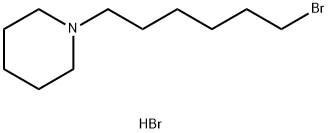 Piperidine, 1-(6-bromohexyl)-, hydrobromide Structure