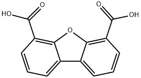 4,6-Dibenzofurandicarboxylic acid 구조식 이미지