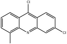 Acridine, 3,9-dichloro-5-methyl- 구조식 이미지