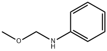 Benzenamine, N-(methoxymethyl)- Structure