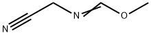 Methanimidic acid, N-(cyanomethyl)-, methyl ester Structure