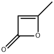 2H-Oxet-2-one, 4-methyl- Structure