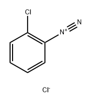 Benzenediazonium, 2-chloro-, chloride Structure