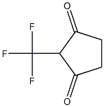 1,3-Cyclopentanedione, 2-(trifluoromethyl)- Structure