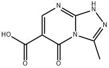 3-Methyl-5-oxo-5,8-dihydro[1,2,4]triazolo[4,3-a]pyrimidine-6-carboxylic acid Structure