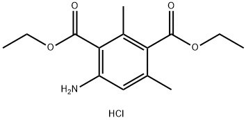 1,3-Benzenedicarboxylic acid, 4-amino-2,6-dimethyl-, 1,3-diethyl ester Structure