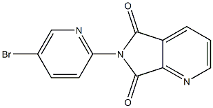 6-(5-bromopyridin-2-yl)pyrrolo[3,4-b]pyridine-5,7-dione Structure