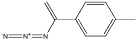 Benzene, 1-(1-azidoethenyl)-4-methyl- 구조식 이미지
