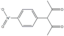 2,4-Pentanedione, 3-(4-nitrophenyl)- 구조식 이미지