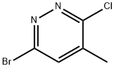 6-Bromo-3-chloro-4-methylpyridazine 구조식 이미지