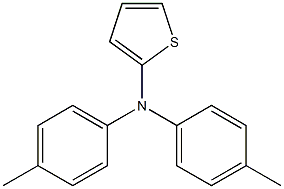 2-Thiophenamine, N,N-bis(4-methylphenyl)- Structure