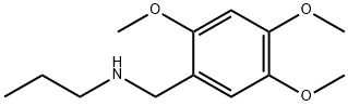 propyl[(2,4,5-trimethoxyphenyl)methyl]amine Structure