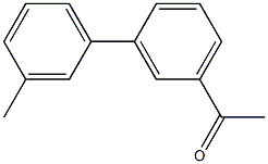 1-[3-(3-methylphenyl)phenyl]ethanone Structure