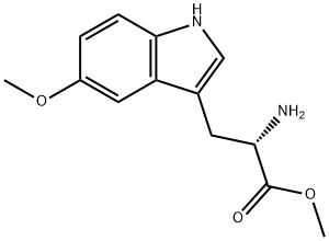 L-5-methoxytryptophan methyl ester 구조식 이미지