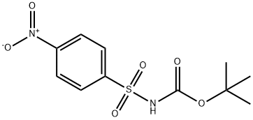 N-BOC-4-NITROBENZENESULFONAMIDE Structure