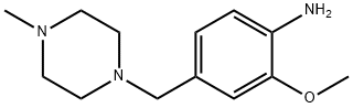 2-methoxy-4-((4-methylpiperazin-1-yl)methyl)benzenamine 구조식 이미지