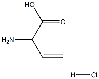 3-Butenoic acid, 2-amino-, hydrochloride Structure