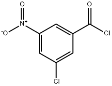 Benzoyl chloride, 3-chloro-5-nitro- Structure