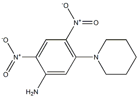 2,4-dinitro-5-piperidin-1-ylaniline Structure