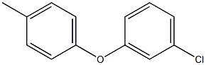 Benzene, 1-chloro-3-(4-methylphenoxy)- Structure