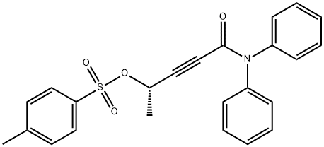 899809-78-0 (S)-5-(diphenylamino)-5-oxopent-3-yn-2-yl 4-methylbenzenesulfonate