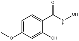 Benzamide, N,2-dihydroxy-4-methoxy- 구조식 이미지