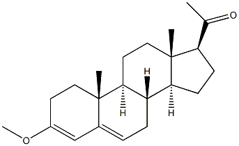 Pregna-3,5-dien-20-one,3-methoxy- (7CI,8CI,9CI) Structure