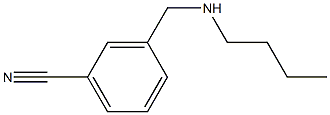 Benzonitrile,3-[(butylamino)methyl]- 구조식 이미지