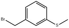 (3-(bromomethyl)phenyl)(methyl)sulfane Structure