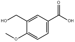 3-Hydroxymethyl-4-methoxy-benzoic acid Structure