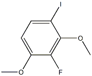 3-fluoro-1-iodo-2,4-dimethoxybenzene Structure