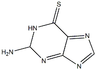 2-amino-1,2-dihydropurine-6-thione Structure