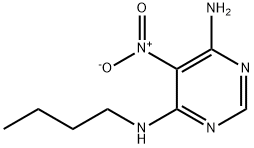 N4-butyl-5-nitropyrimidine-4,6-diamine Structure