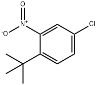 1-tert-Butyl-4-chloro-2-nitro-benzene Structure