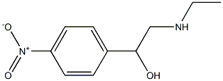 2-(ethylamino)-1-(4-nitrophenyl)ethanol Structure