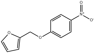 2-[(4-nitrophenoxy)methyl]furan Structure