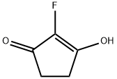 2-fluoro-3-hydroxycyclopent-2-en-1-one 구조식 이미지